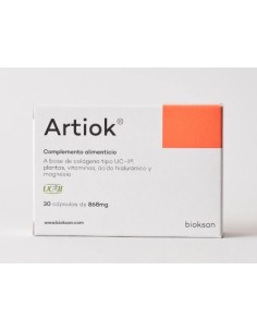Artiok 30 Cápsulas | Colágeno UC-II Articulaciones