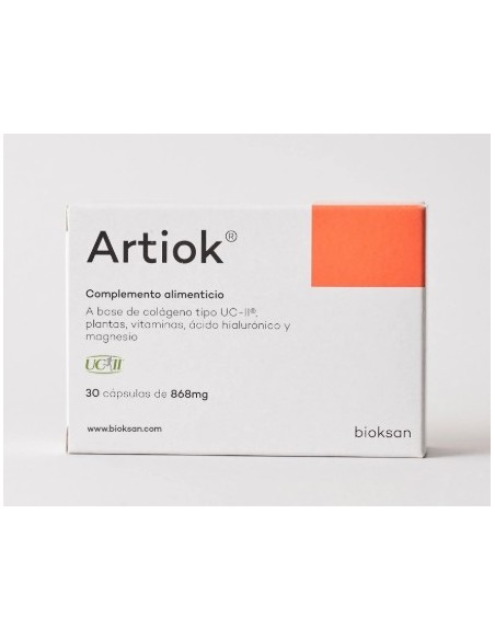 Artiok 30 Cápsulas | Colágeno UC-II Articulaciones