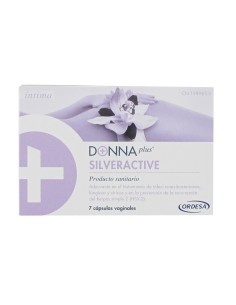 Donna Plus SilverActive 7 Cápsulas Vaginales | Salud Íntima