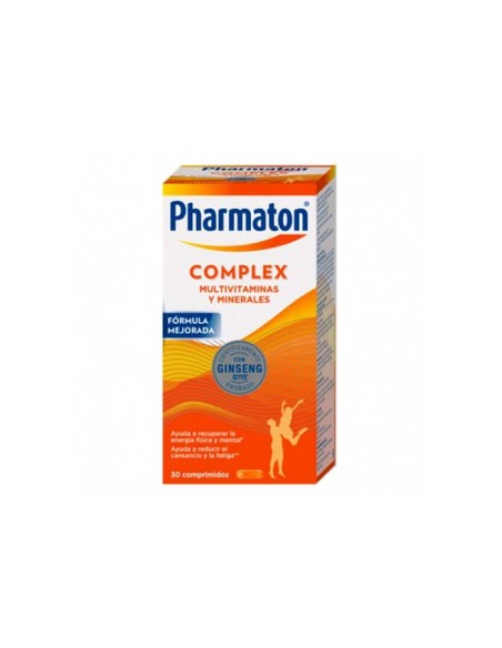 Pharmaton Complex 30 Comprimidos | Energía y Vitalidad