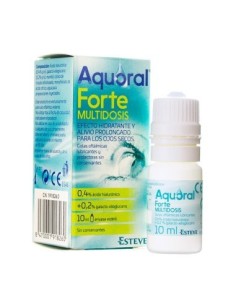 AQUORAL FORTE MULTIDOSIS GOTAS OFTALMICAS LUBRICANTES ESTERILES
