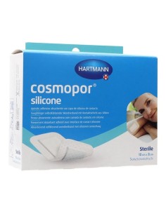 COSMOPOR SILICONE APOSITO ESTERIL 5 UNIDADES 10 cm x 8 cm