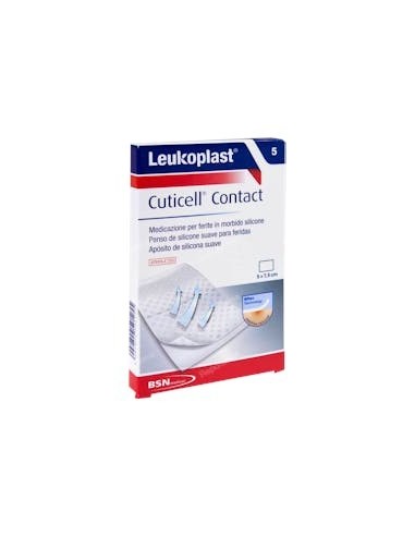LEUKOPLAST CUTICELL CONTACT  5 X 7.5 CM 5 U