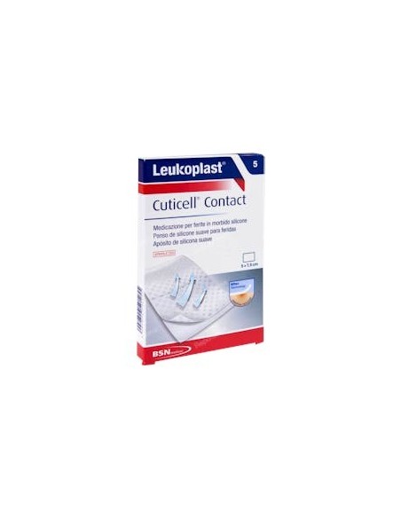 LEUKOPLAST CUTICELL CONTACT  5 X 7.5 CM 5 U
