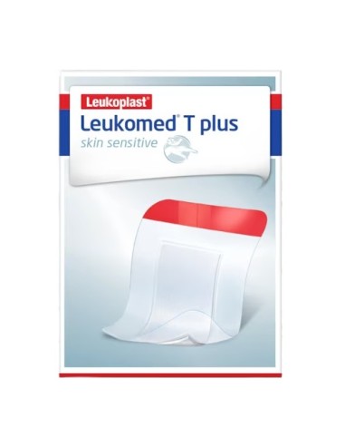 LEUKOMED T-PLUS SKIN SENSITIVE APOSITO ESTERIL ADHESIVO 5 UNIDADES 10 cm x 8 cm