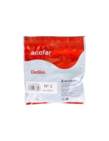 DEDILES ACOFAR Nº3 BOLSA 12 U