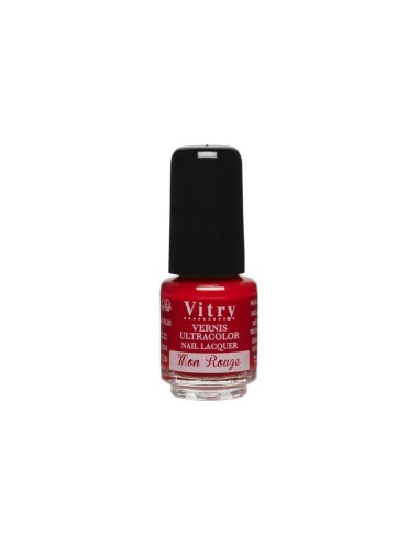 VITRY MINI ESMALTE 126 MON ROUGE 4ML