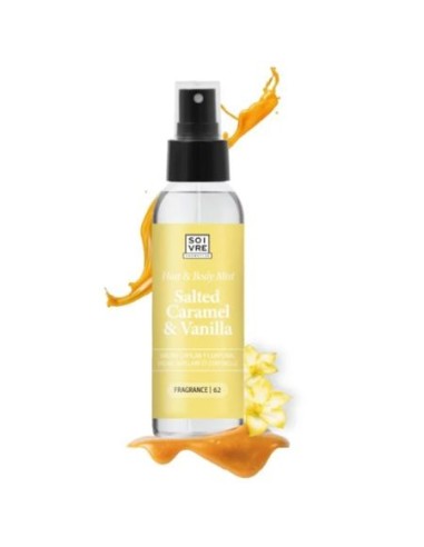 SOIVRE COSMETICS HAIR BODY MIST SALTED CARAMEL VAINILLA Nº 62 SPRAY 100 ml
