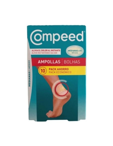 COMPEED AMPOLLAS MEDIANAS PACK AHORRO 10U