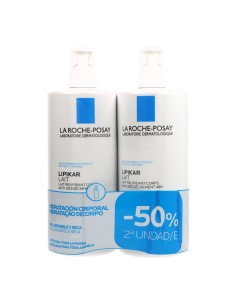 LA ROCHE POSAY LIPIKAR LECHE HIDRATANTE 750 ML DUPLO (2ª UNIDAD -50%)