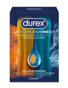 DUREX LOVERS CONNECT 2 UNIDADES 50 ml