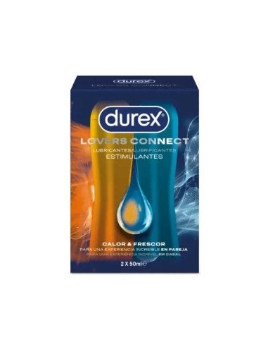 DUREX LOVERS CONNECT 2 UNIDADES 50 ml