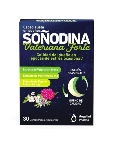 SOÑODINA VALERIANA FORTE 30 COMPRIMIDOS
