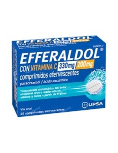 EFFERALGAN VITAMINA C 20 COMPRIMIDOS EFERVESCENTES