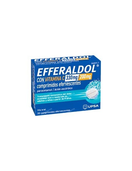 EFFERALGAN VITAMINA C 20 COMPRIMIDOS EFERVESCENTES