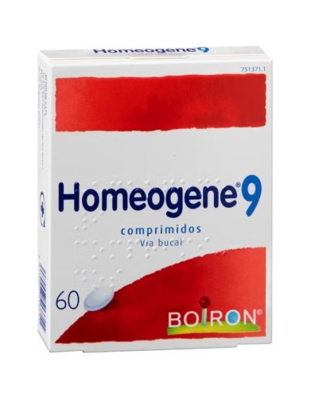 Homeogene 9 60 comprimidos (CN 751371) | Medicamento homeopático