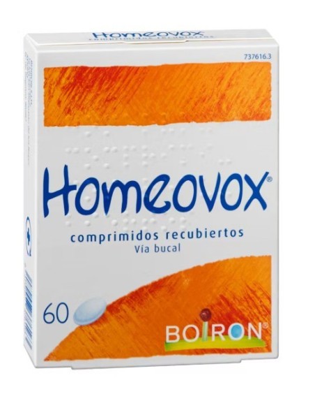 HOMEOVOX 60 COMPRIMIDOS RECUBIERTOS