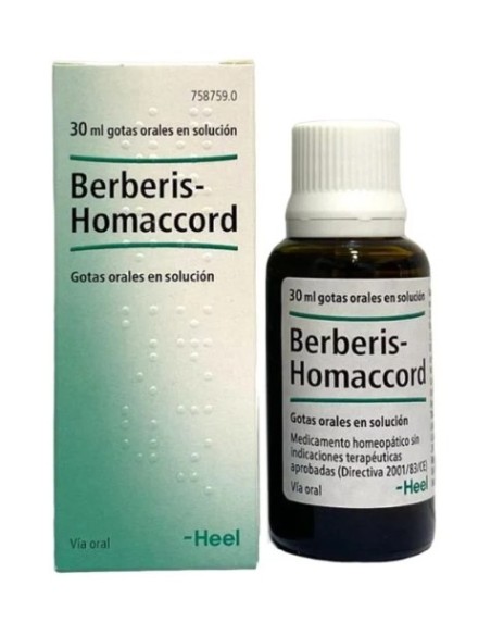 BERBERIS HOMACCORD GOTAS 30 ML HEEL
