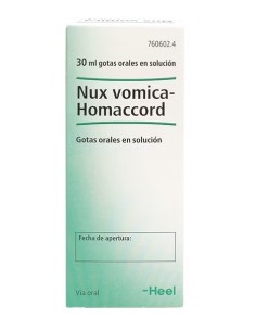 NUX VOMICA HOMACCORD GOTAS 30ML