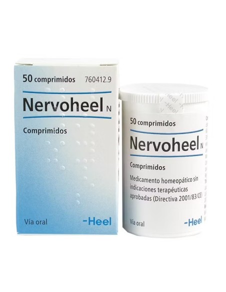 Nervoheel N 50 comprimidos (CN 760412) | Nerviosismo y ansiedad leve