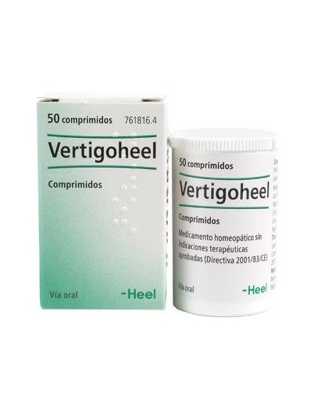 VERTIGOHEEL 50 COMPRIMIDOS