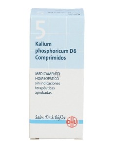 KALIUM PHOSPHORICUM D6 DHU 80 COMPRIMIDOS