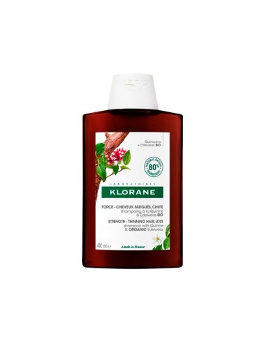 KLORANE CHAMPU CABELLOS DEBILITADOS Y CAIDA CON QUININA 400 ML