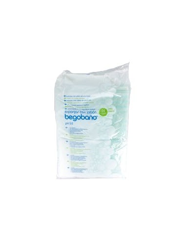 ESPONJAS JABONOSAS BEGOBAÑO 24 UNIDADES