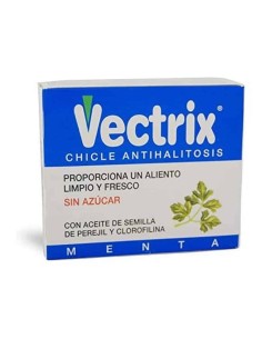 Vectrix Chicle Antihalitosis Sin Azúcar 16 Uds | Aliento Fresco