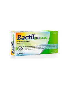 BACTIL FLAS 10 mg 10 LIOFILIZADOS ORALES