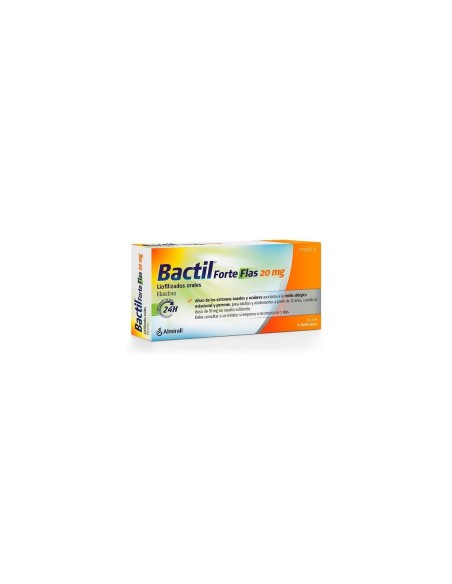 Bactil Forte 20 mg 10 Comprimidos | Antihistamínico