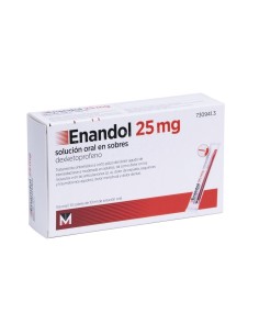 ENANDOL 25 mg 10 SOBRES SOLUCION ORAL 10 ml