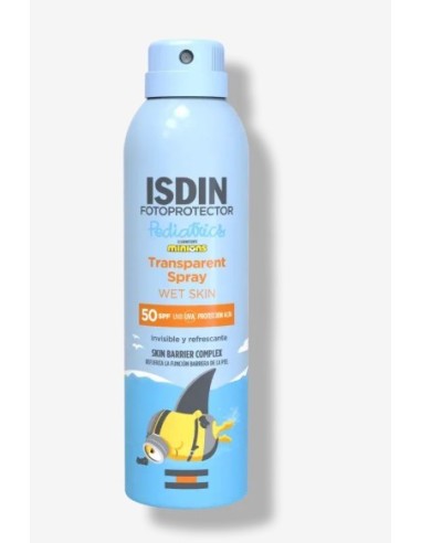 ISDIN FOTOPROTECTOR PEDIATRICS SPRAY TRANSPARENT WET SKIN SPF50 250 ML