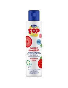 CHICCO POP CHAMPU Y ACONDICIONADOR 250 ML AROMA FRESA