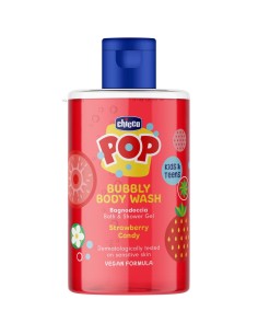 CHICCO POP GEL DE BAÑO 300 ML AROMA FRESA