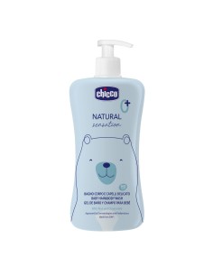 CHICCO GEL Y CHAMPÚ NATURAL SENSATION 500 ML