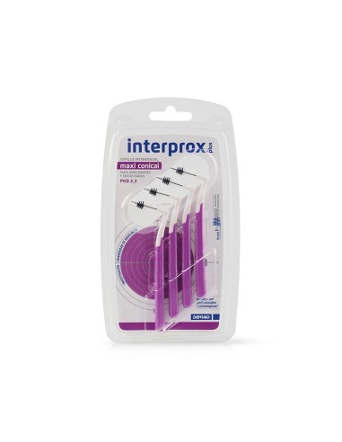INTERPROX INTERDENTAL MAXI CONICAL 2.3 4 UNIDADES