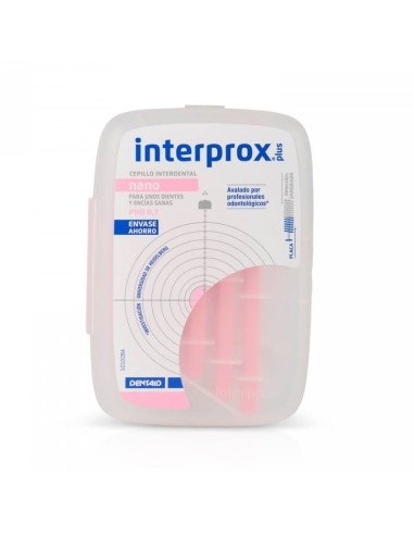 INTERPROX CEPILLO INTERDENTAL NANO 0.7 10 UNIDADES