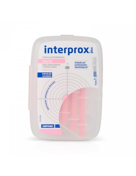INTERPROX CEPILLO INTERDENTAL NANO 0.7 10 UNIDADES