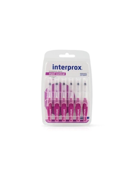 INTERPROX CEPILLO INTERDENTAL MAXI CONICAL 2.3 6 UNIDADES