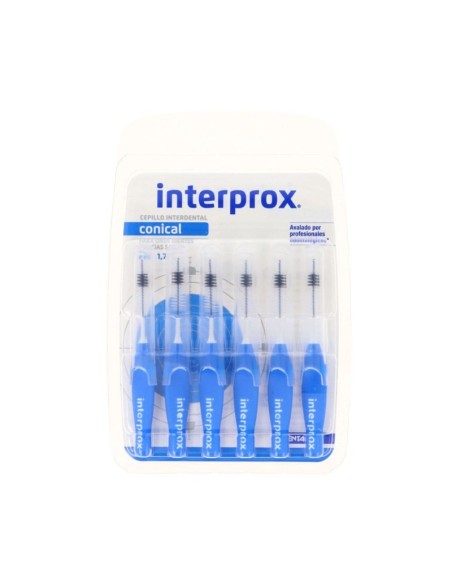 INTERPROX CEPILLO INTERDENTAL CONICAL 1.7 6 UNIDADES