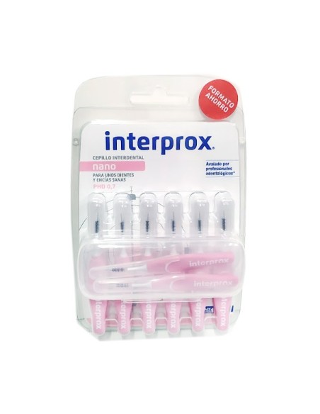 CEPILLO INTERPROX NANO PHD 0.7 14 UNIDADES