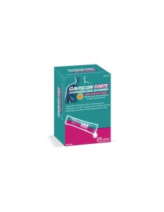 GAVISCON FORTE 24 SOBRES SUSPENSION ORAL 10 ml (SABOR FRUTOS DEL BOSQUE)
