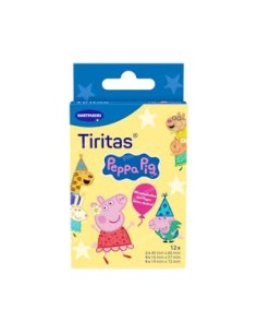 HARTMANN TIRITAS PEPPA PIG 12 UNIDADES