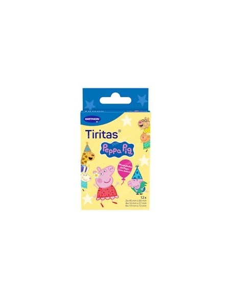 HARTMANN TIRITAS PEPPA PIG 12 UNIDADES