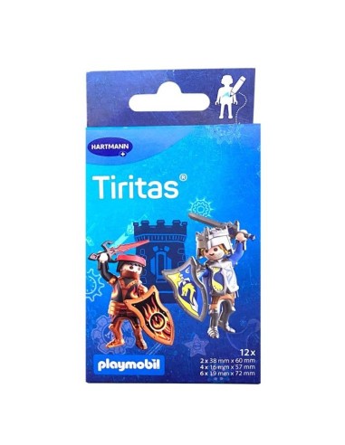 HARTMANN TIRITAS PLAYMOBIL BOYS 12 UNIDADES