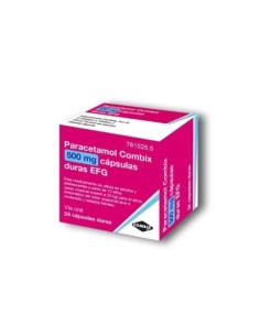 PARACETAMOL COMBIX EFG 500 mg 24 CAPSULAS