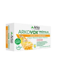 ARKOVOX PROPOLIS + VITAMINA C  24 COMPRIMIDOS SABOR MIEL Y LIMON