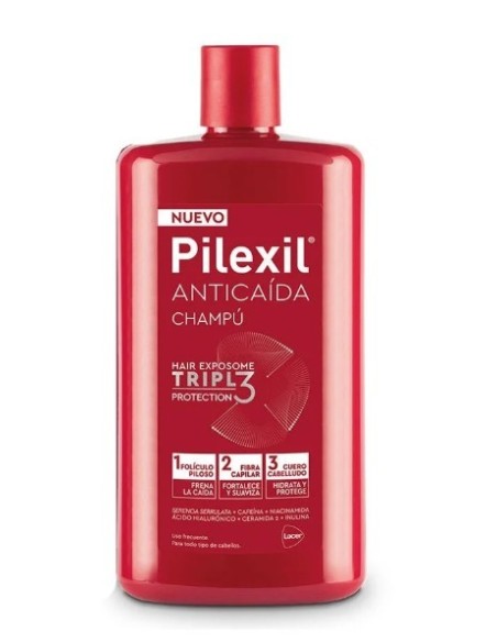 PILEXIL ANTICAIDA CHAMPU TRIPLE PROTECTION 450 ml