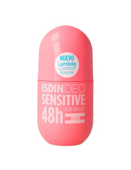 ISDIN DEO SENSITIVE 48 H NUEVO LAMBDA CONTROL ROLL-ON ALCOHOL FREE 50 ML